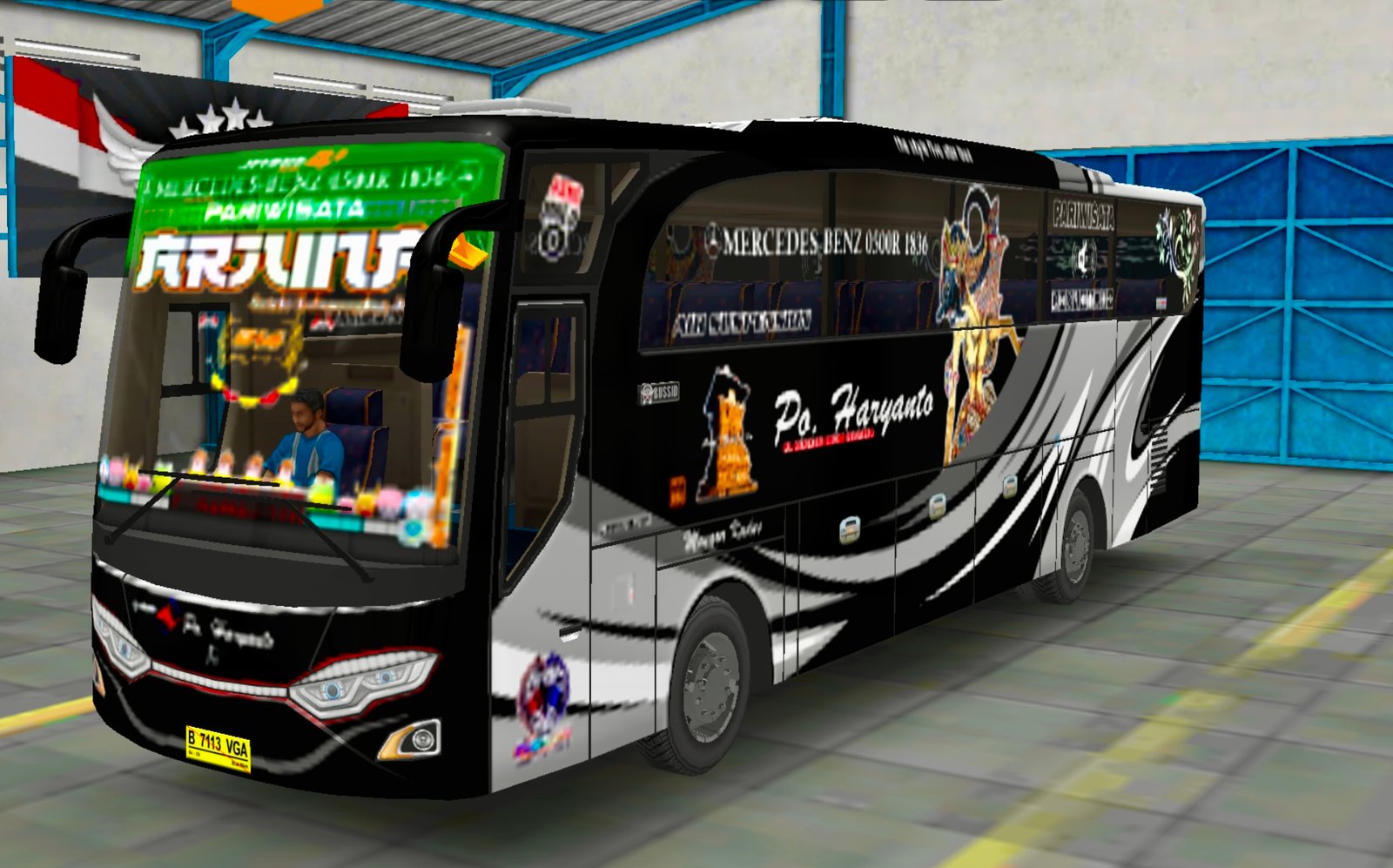 Livery Yudistira PO Haryanto HD