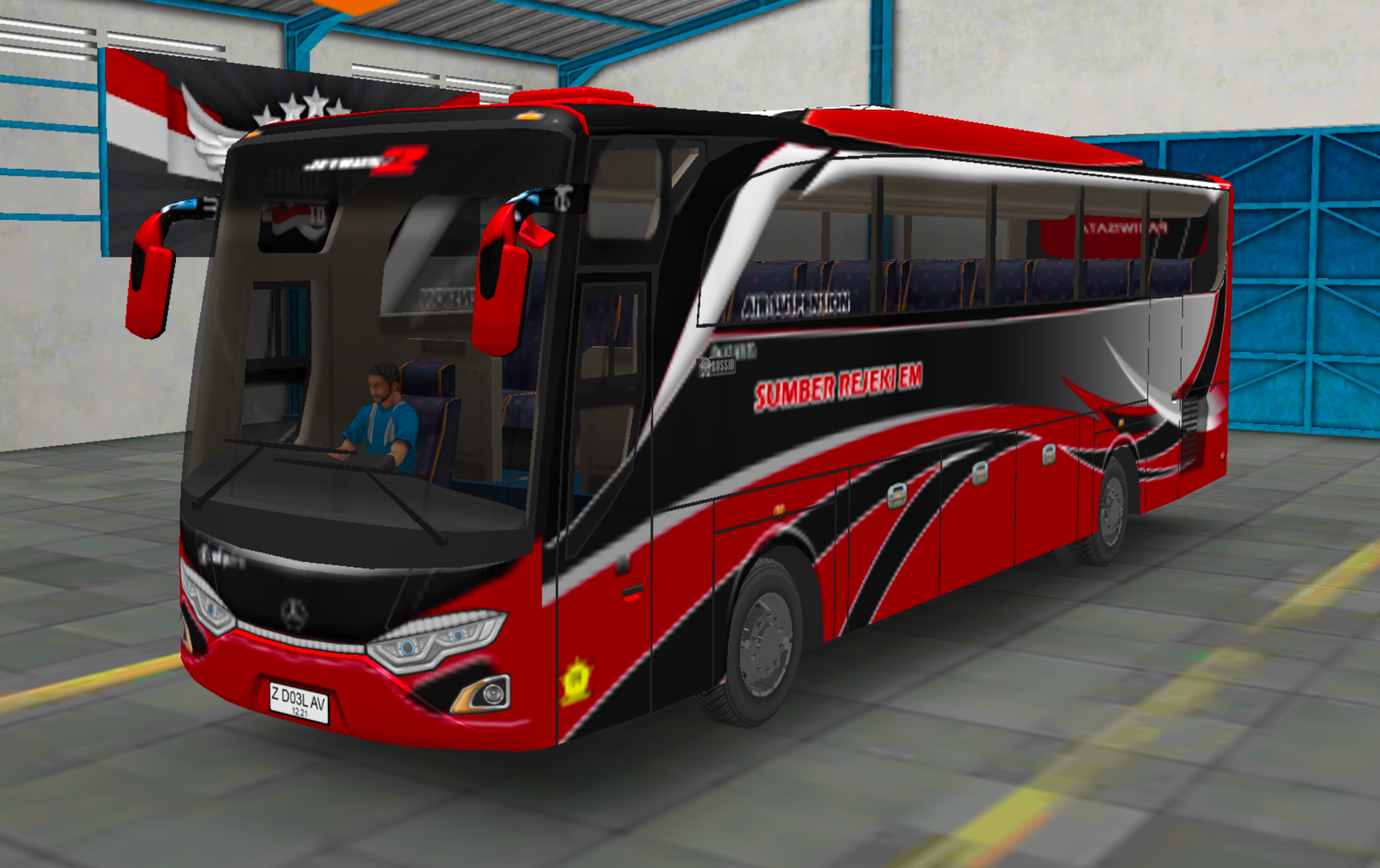 Livery Yudistira Sumber Rejeki HD