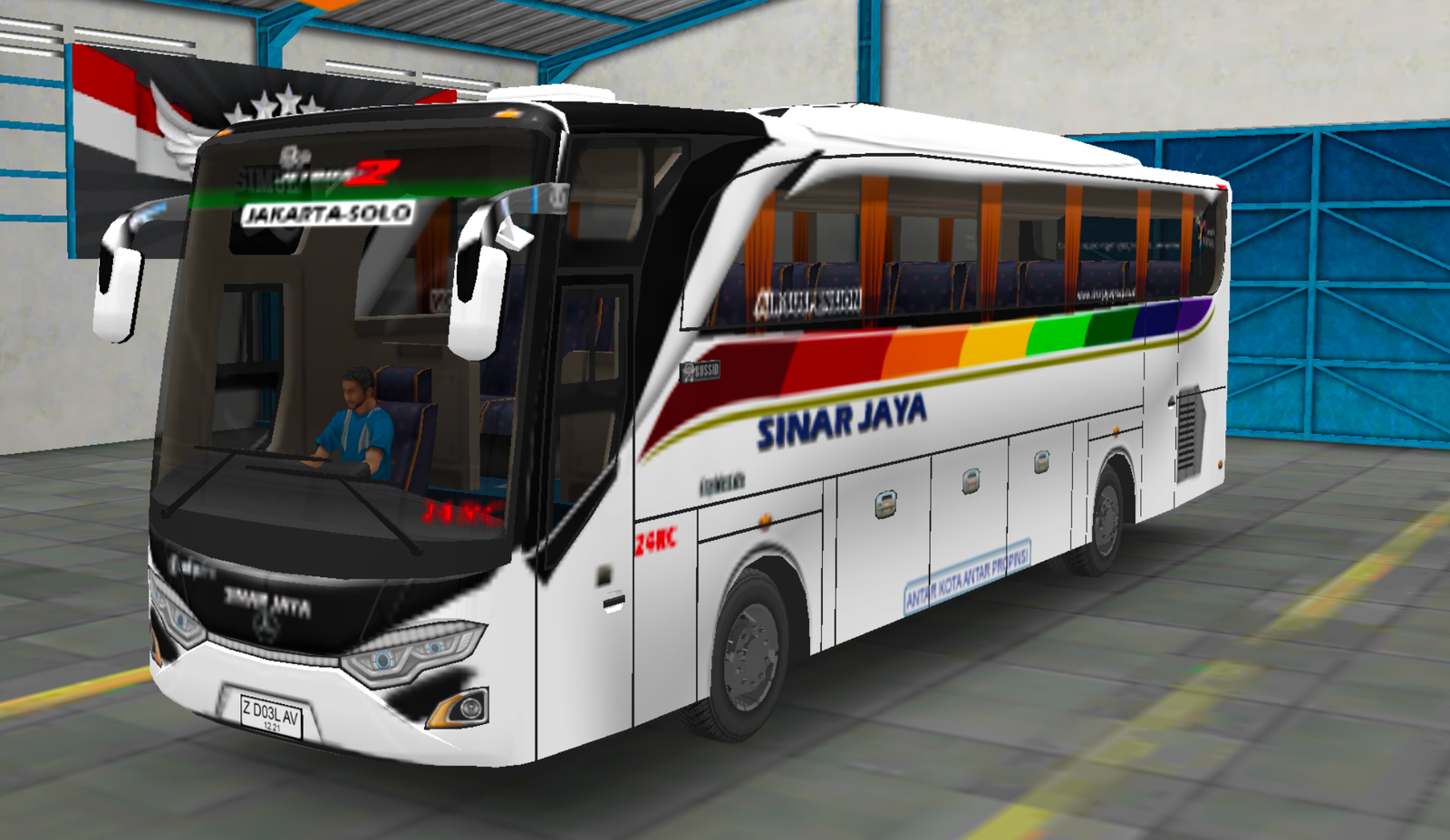 Livery Sinar Jaya HD