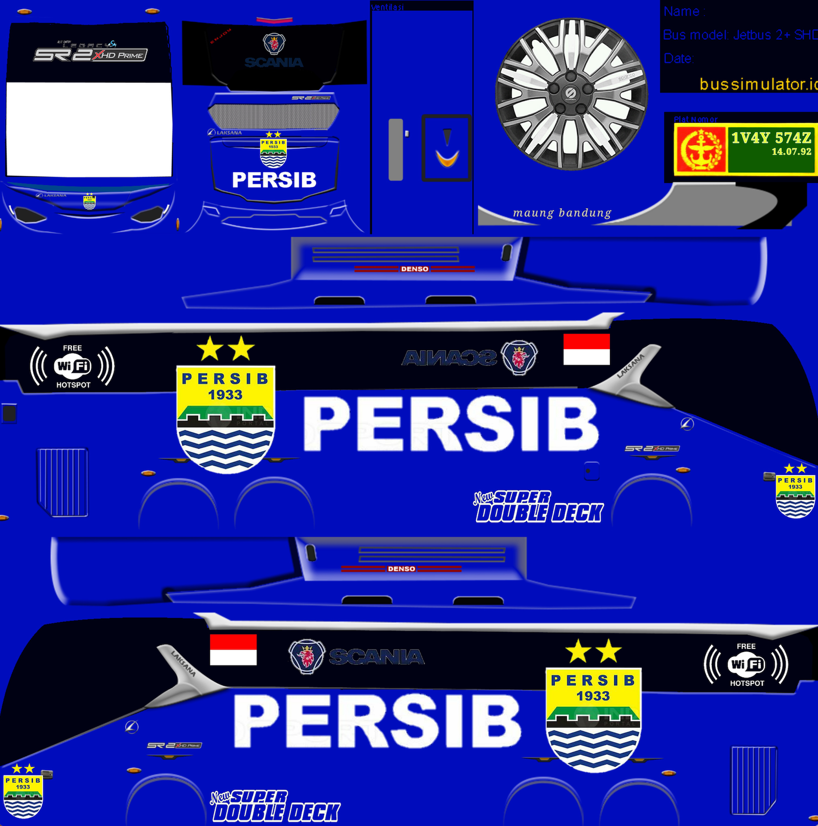 livery bus persib