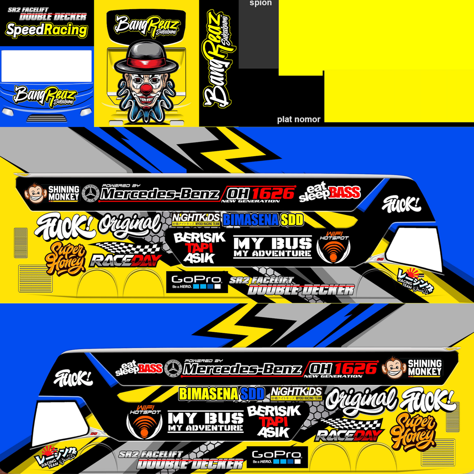 livery bimasena sdd racing