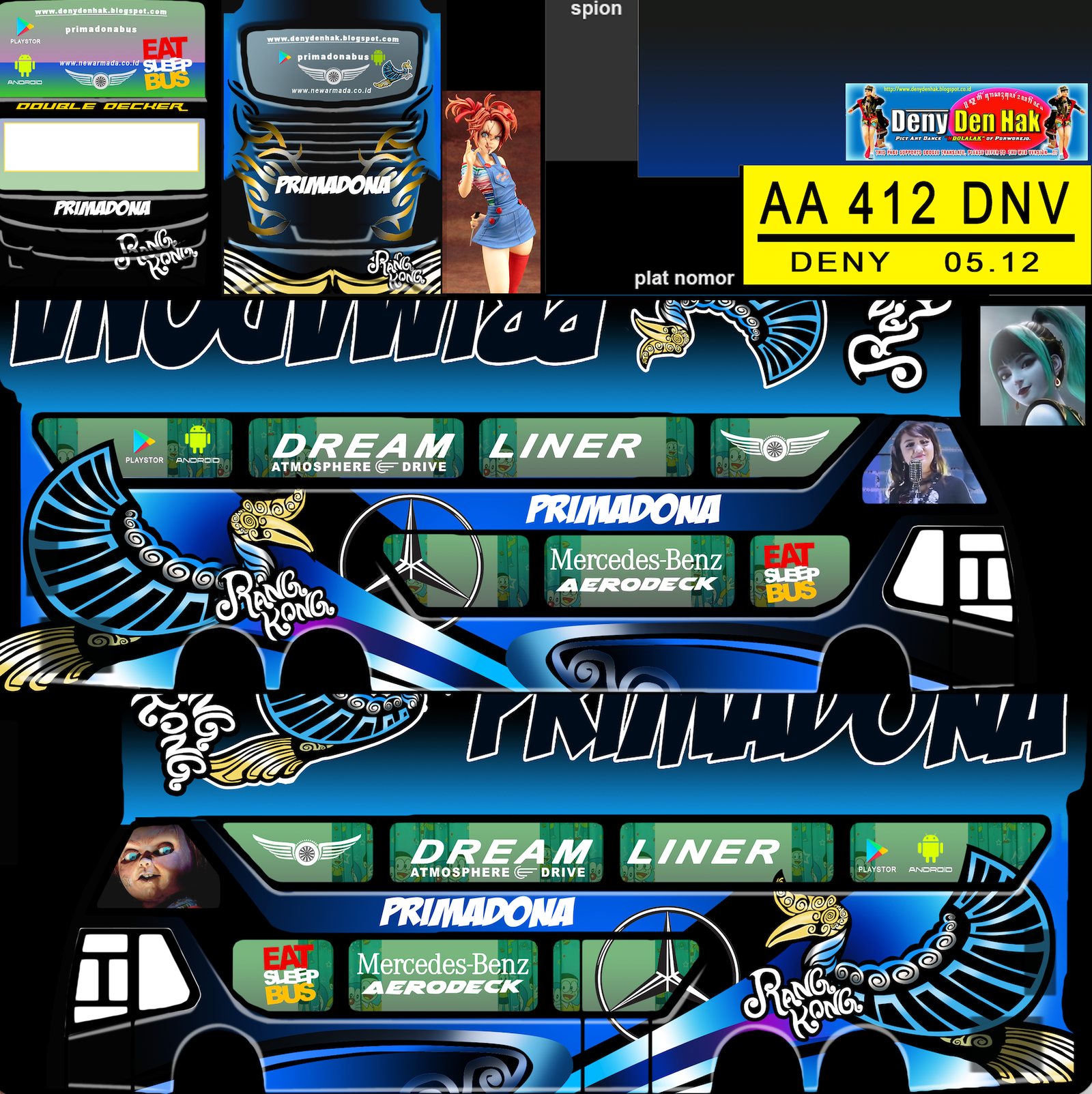 Livery Bus Primadona