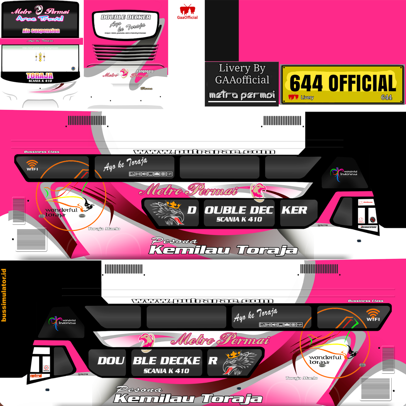 Livery Metro Permai