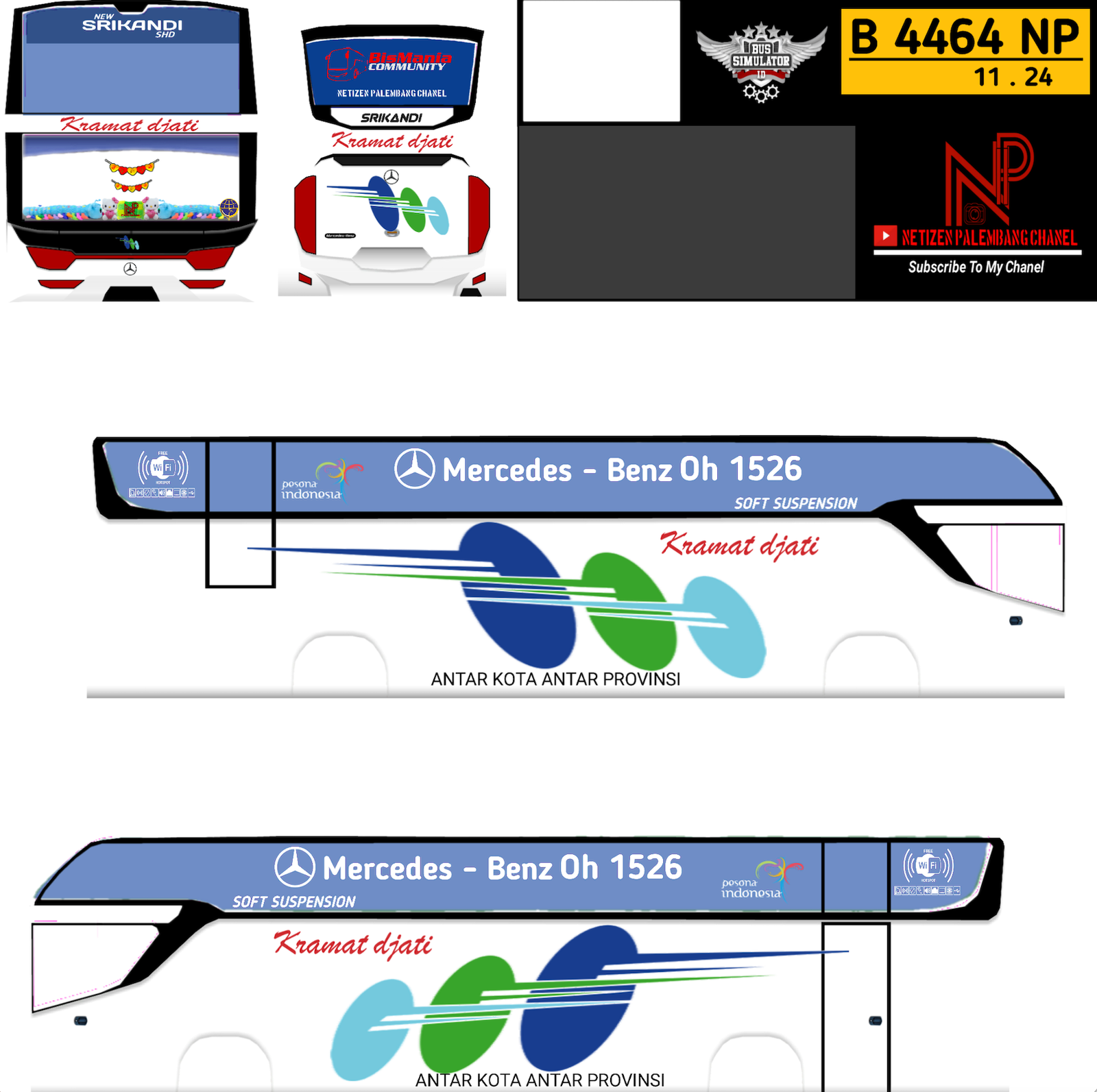 livery bussid srikandi shd full boneka