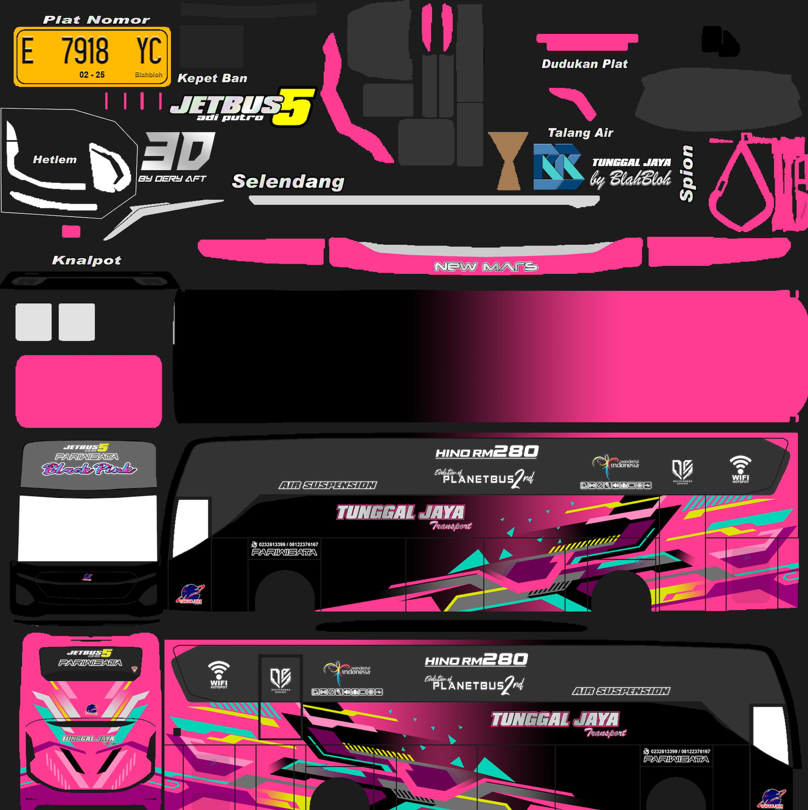 livery srikandi rombak jb5