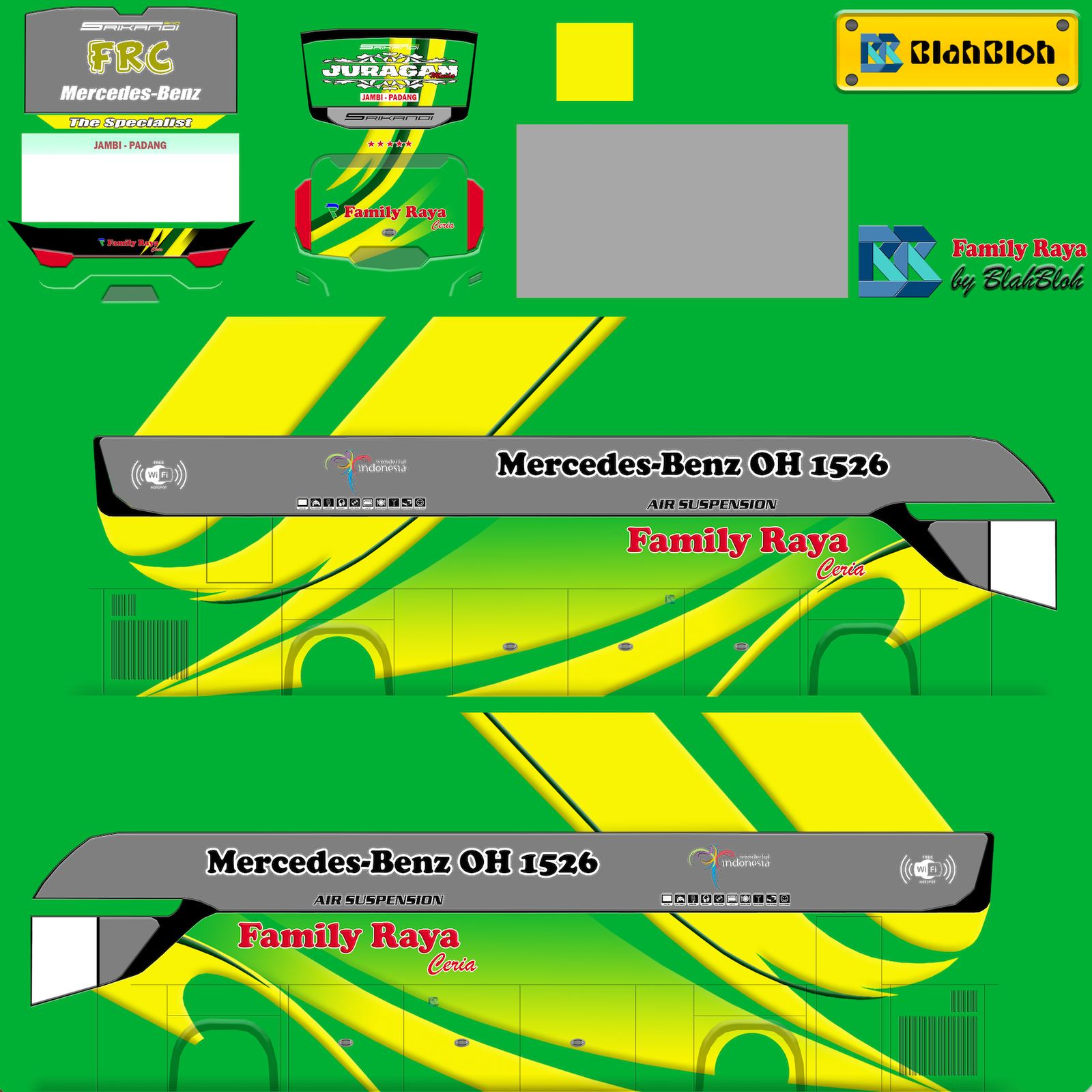 Livery Family Raya Ceria