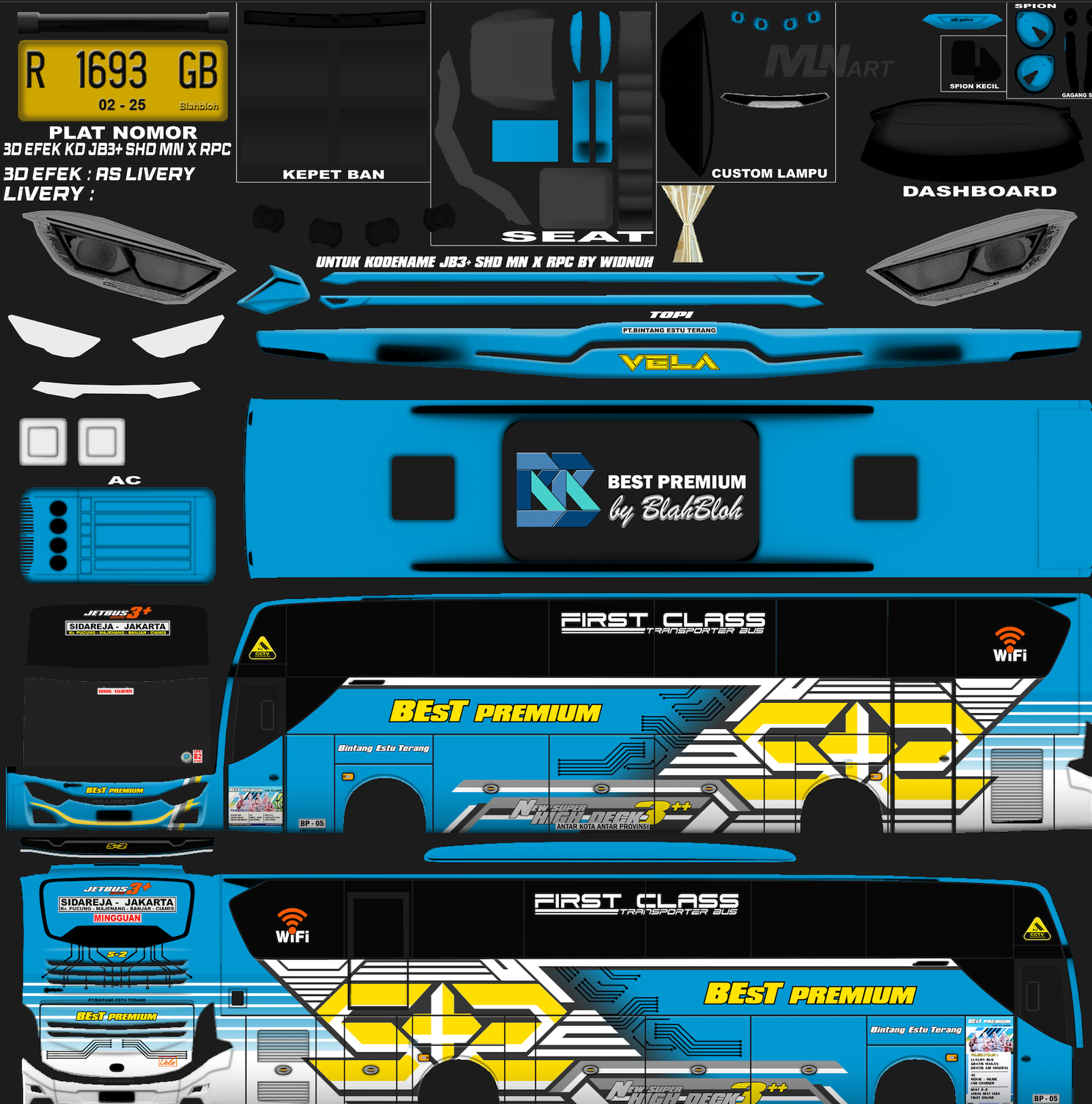 livery srikandi shd rombak jb3