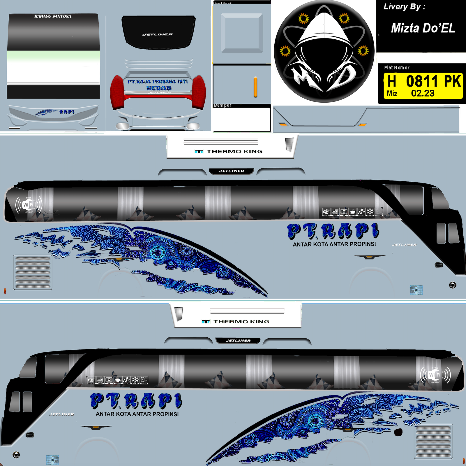 livery pt rapi SADEWA SHD